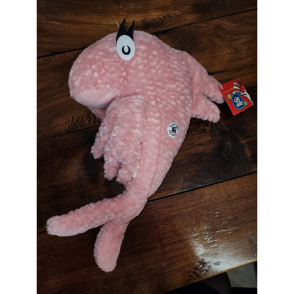 NWT Fish from Cat‎ in the Hat Plush 15"